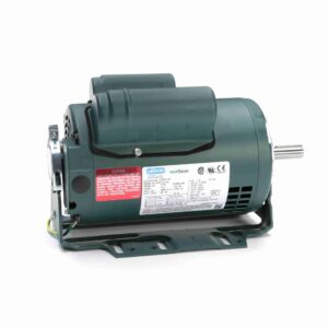 E100011.00 - Leeson 0.50 HP General Purpose Motor, 1 phase, 1800 RPM, 115/230 V, 56 Frame, ODP - E100011.00