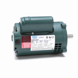 E100018.00 - Leeson 0.33 HP General Purpose Motor, 1 phase, 1800 RPM, 115/230 V, 56C Frame, ODP - E100018.00