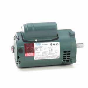 E100019.00 - Leeson 0.50 HP General Purpose Motor, 1 phase, 1800 RPM, 115/230 V, 56C Frame, ODP - E100019.00