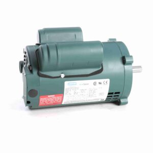 E100025.00 - Leeson 0.50 HP General Purpose Motor, 1 phase, 1800 RPM, 115/230 V, 56C Frame, ODP - E100025.00
