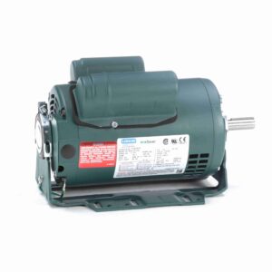 E100045.00 - Leeson 0.50 HP General Purpose Motor, 1 phase, 1800 RPM, 115/230 V, 56 Frame, ODP - E100045.00