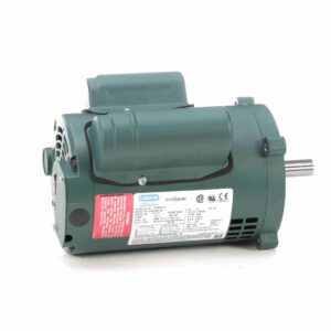 E100054.00 - Leeson 0.50 HP General Purpose Motor, 1 phase, 3600 RPM, 115/230 V, 56C Frame, ODP - E100054.00