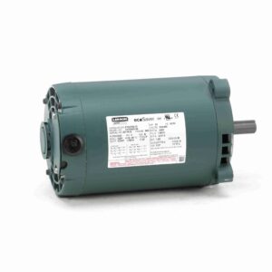 E100056.00 - Leeson 0.50 HP General Purpose Motor, 3 phase, 3600 RPM, 230/460 V, 48C Frame, ODP - E100056.00