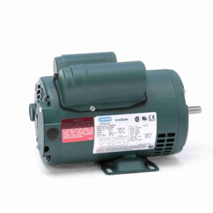 E100338.00 - Leeson 0.50 HP General Purpose Motor, 1 phase, 1800 RPM, 115/230 V, 48 Frame, ODP - E100338.00
