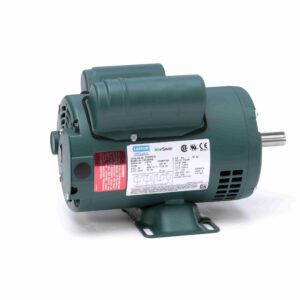 E100340.00 - Leeson 0.75 HP General Purpose Motor, 1 phase, 3600 RPM, 115/230 V, 56 Frame, ODP - E100340.00