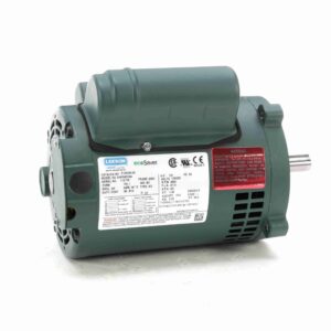 E100355.00 - Leeson 0.33 HP General Purpose Motor, 1 phase, 3600 RPM, 115/230 V, 56C Frame, ODP - E100355.00