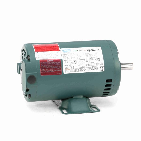 E103017.00 - Leeson 0.33 HP General Purpose Motor, 3 phase, 1800 RPM, 230/460 V, 56 Frame, ODP - E103017.00
