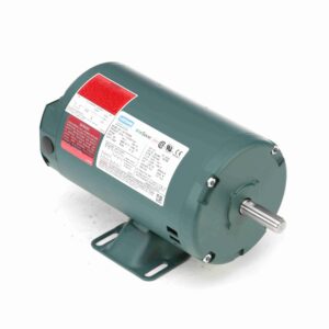 E101447.00 - Leeson 0.33 HP General Purpose Motor, 3 phase, 3600 RPM, 230/460 V, 48 Frame, ODP - E101447.00