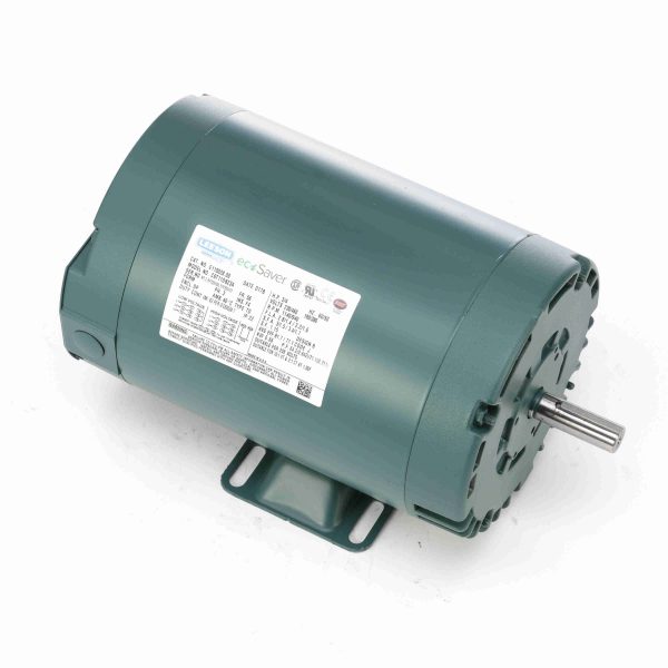 E110028.00 - Leeson 0.75 HP General Purpose Motor, 3 phase, 1200 RPM, 230/460 V, 56 Frame, ODP - E110028.00