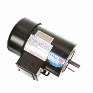 E187 - Century 3/4 HP Variable Speed Motor, 3 phase, 1200 RPM, 208-230/460 V, 56C Frame, TEFC - E187