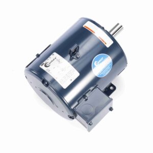 E216M2 - Century 3 HP General Purpose Motor, 3 phase, 1800 RPM, 200 V, 182T Frame, ODP - E216M2