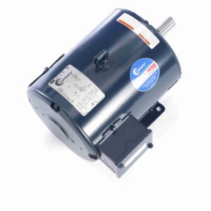 E218M2 - Century 5 HP General Purpose Motor, 3 phase, 1800 RPM, 200 V, 184T Frame, ODP - E218M2
