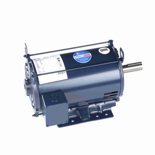 E331M2 - Century 10.0 HP General Purpose Motor, 3 phase, 1800 RPM, 200 V, 215T Frame, ODP - E331M2