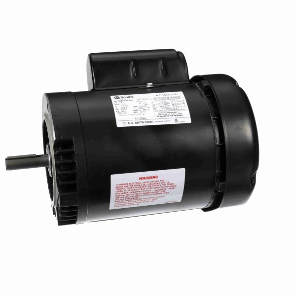 EC1074AL - Century 3/4 HP General Purpose Motor, 1 phase, 1800 RPM, 115/230 V, 56C Frame, TEFC - EC1074AL