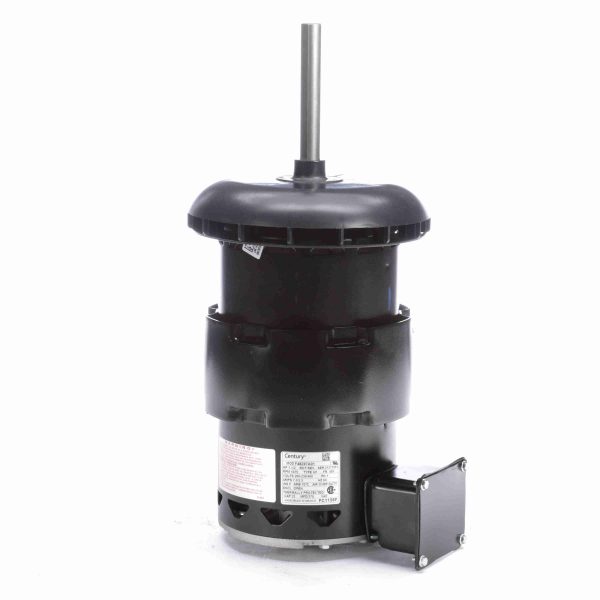 FC1156F - Century 11/2 HP Condenser Fan Motor, 1075 RPM, 200-230/460 Volts, 48 Frame, OAO - FC1156F