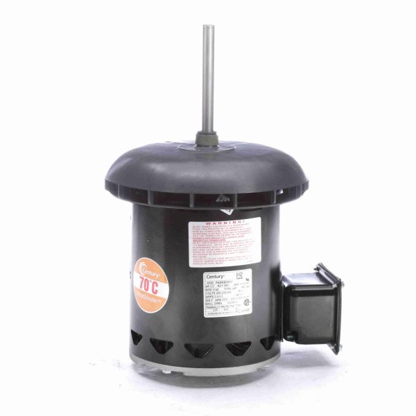FC3056F - Century 1/2 HP Condenser Fan Motor, 1140 RPM, 200-230/460 Volts, 48 Frame, OAO - FC3056F