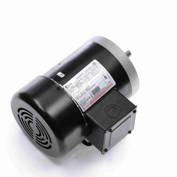 H1002L - Century 1/3 HP General Purpose Motor, 3 phase, 1800 RPM, 208-230/460 V, 56C Frame, TEFC - H1002L