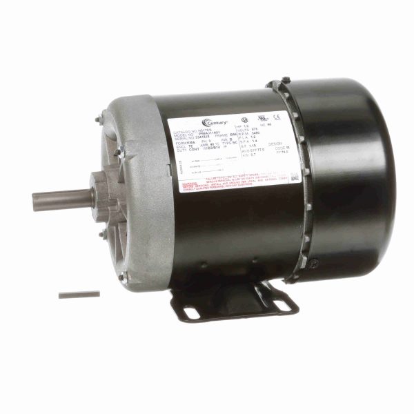 H517ES - Century 1.0 HP General Purpose Motor, 3 phase, 3600 RPM, 575 V, 56 Frame, TEFC - H517ES