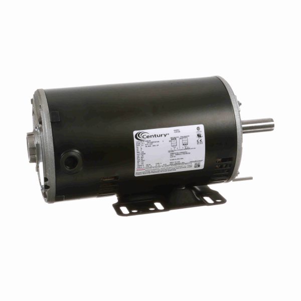 H886LES - Century 2 HP General Purpose Motor, 3 phase, 1800 RPM, 230/460 V, 56HZ Frame, ODP - H886LES