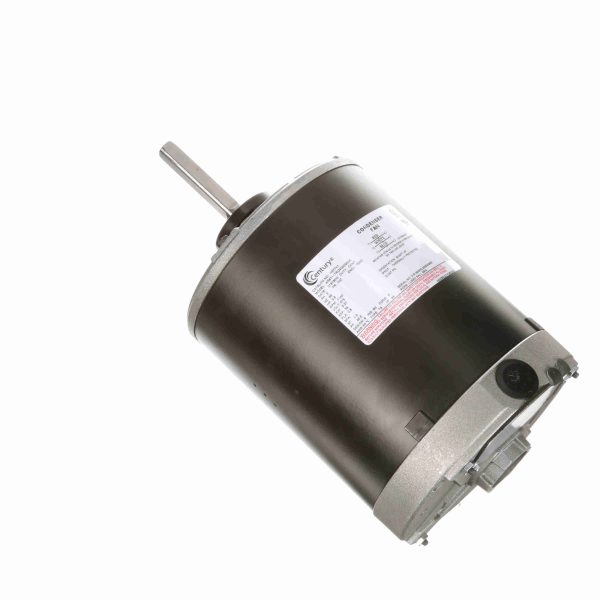 H977V1 - Century 0.5 HP Condenser Fans HVAC/R Motor, 3 phase, 1200 RPM, 575 V, 56Z Frame, TEAO - H977V1