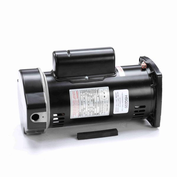 HSQ220 - Century 2.20 HP Pool Pump Motor, 1 phase, 3600 RPM, 230 V, 48Y Frame, ODP - HSQ220