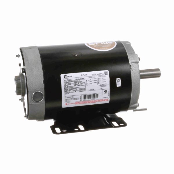 M125V1 - Century 1.5-.68 HP 2 speed General Purpose Motor, 3 phase, 1800/1200 RPM, 200-230 V, 145T Frame, ODP - M125V1
