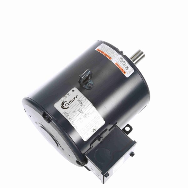 M207M2 - Century 2 / 0.9 HP 2 speed General Purpose Motor, 3 phase, 1800/1200 RPM, 460 V, 182T Frame, ODP - M207M2