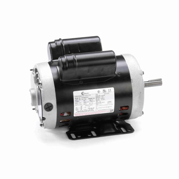 OB1104AV1ES - Century 1 HP General Purpose Motor, 1 phase, 1800 RPM, 115/230 V, 56H Frame, ODP - OB1104AV1ES