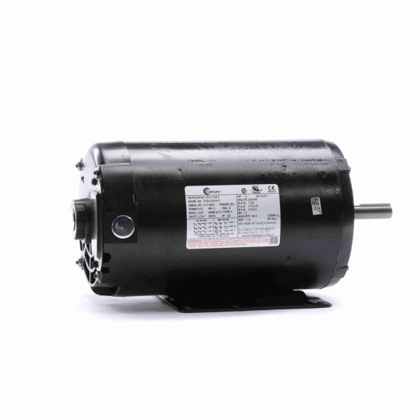 OB3154ES - Century 1.5 HP General Purpose Motor, 3 phase, 1800 RPM, 230/460 V, 56H Frame, ODP - OB3154ES