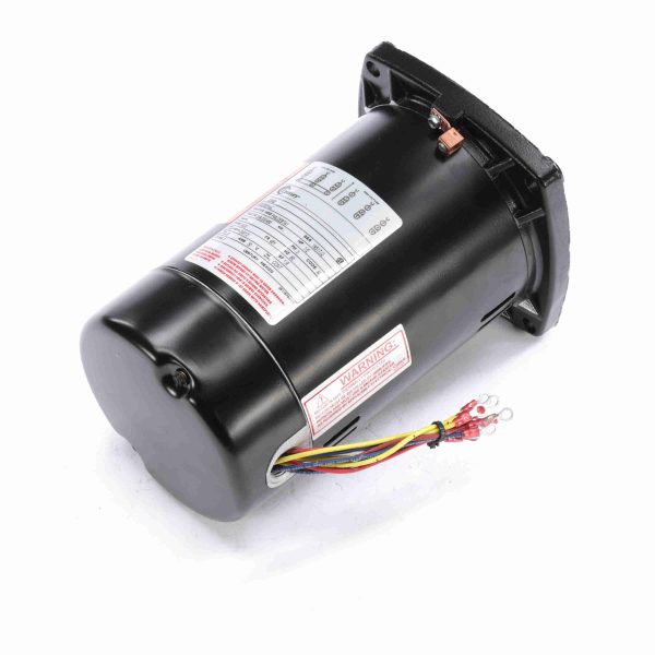 Q3052 - Century 1/2 HP Pool Pump Motor, 3 phase, 3600 RPM, 208-230/460 V, 48Y Frame, ODP - Q3052